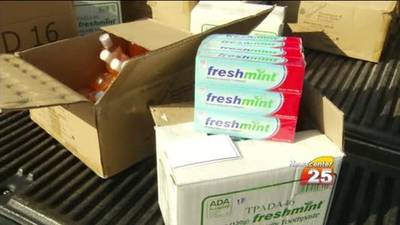 local church delivers care packages to inmates one news christmas packages for inmates
